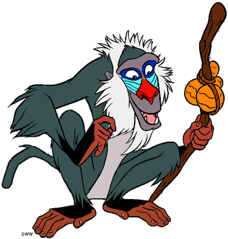 Lion King’s Rafiki 